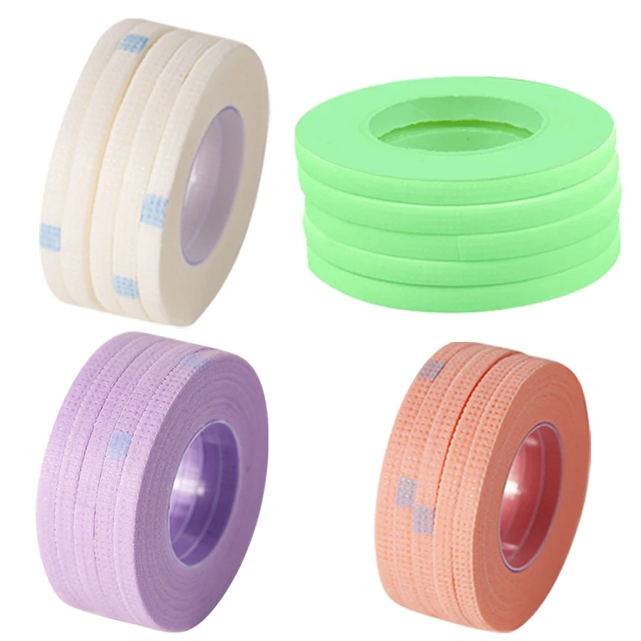 Micropore 4mm Width Eyelash Extension Tape Breathable Easy To Tear Eyelash Accessories