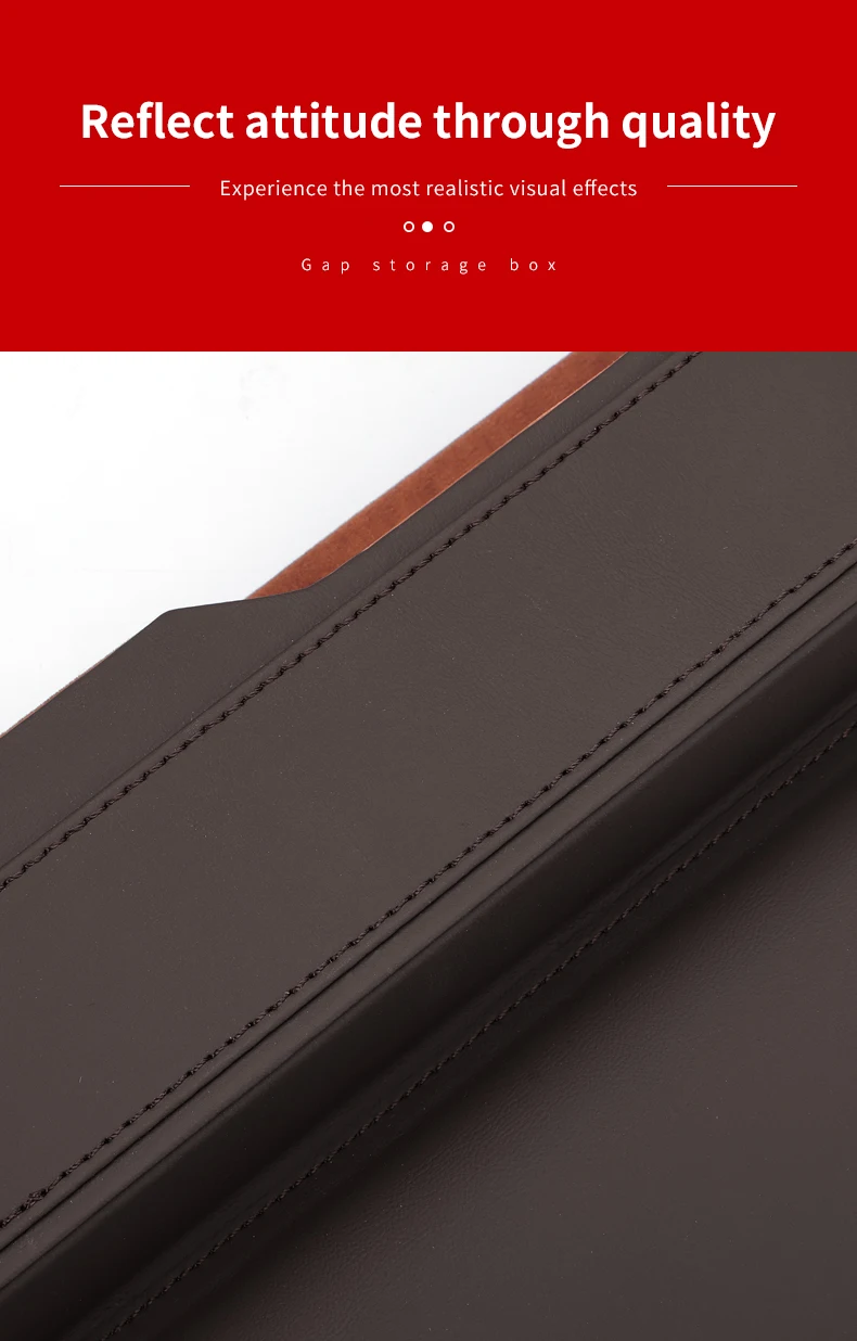 Neues Upgrade Autos itz Lücke Organizer Aufbewahrung sbox Tasche Multifunktions Universal Brieftasche Schlüssel Karte Tasse Telefon halter Autozubehör – Detail 11