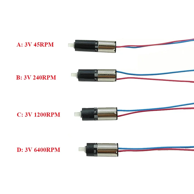 Mini Planetary Gearbox Motor DIY Hobby Toy
