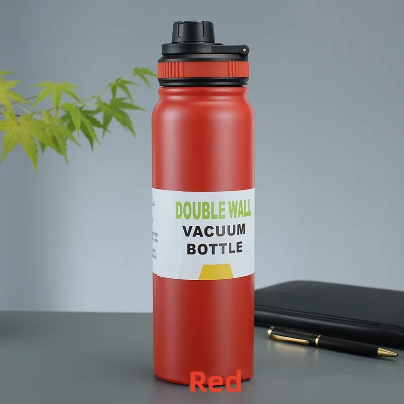 Portable Stainless Steel Thermos Kettle with Tea Filter - Leak-proof Sports Water Bottle