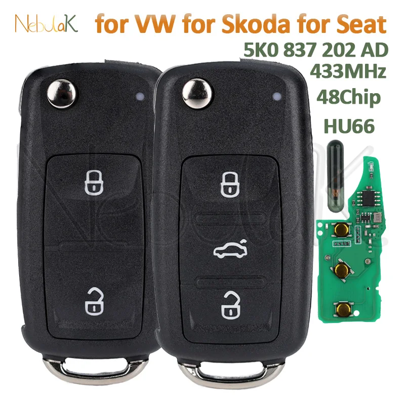 Enhanced Remote Car Flip Key Fob
