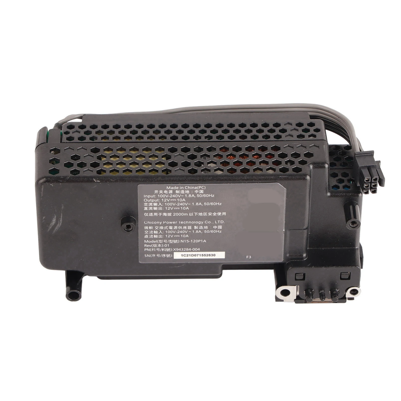 Power Supply Console for Microsoft Xbox One S N15-120P1A PA-1131-13MX Replacement Board AC Adapter 100‑240V