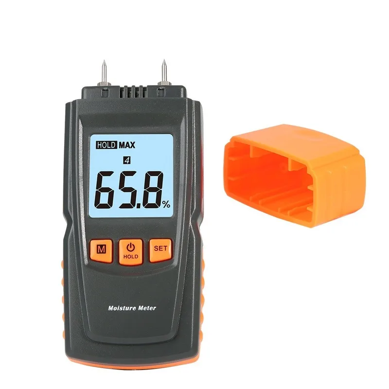 

ANPWOO Wood Moisture Tester, Cement Board and Brick Moisture Meter, Digital Display Moisture Counter, Used In Civil Engineering