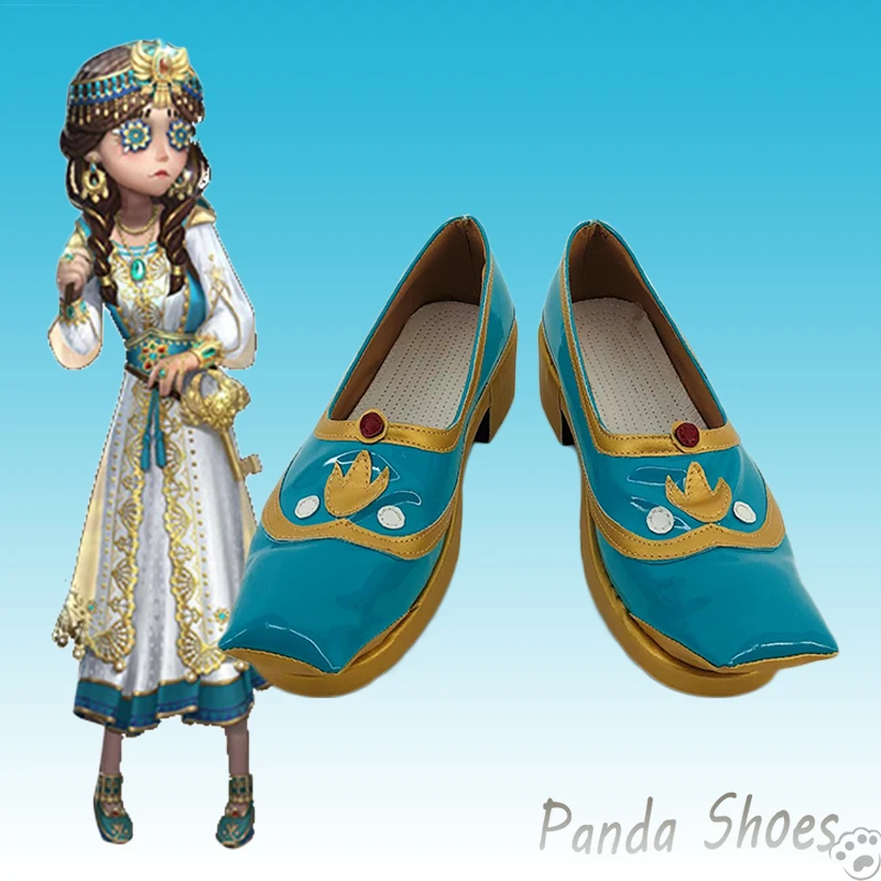 

Toy Merchant Game Identity V Cosplay Shoes Anime Game Cos Boots Anne Lester Cosplay Costume Prop Shoes for Con Halloween Party