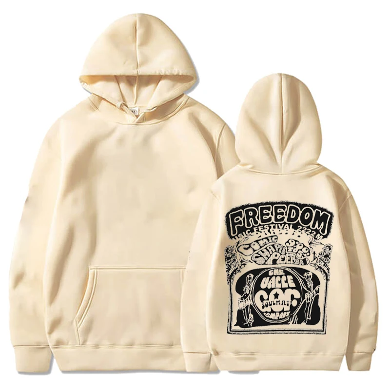 thumbnail image 1 of Sudadera con capucha clásica de Freedom, ropa personalizada, Harajuku, 1 of 5
