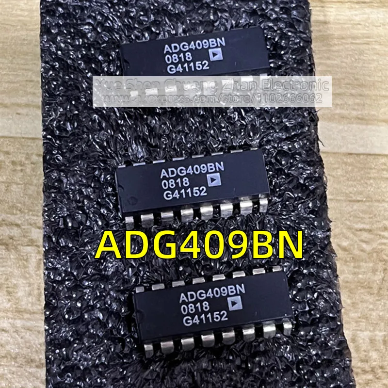 

ADG409BN ADG409 Quasi-switch IC dual in-line 16-pin DIP16 Authentic chips are welcome to ask