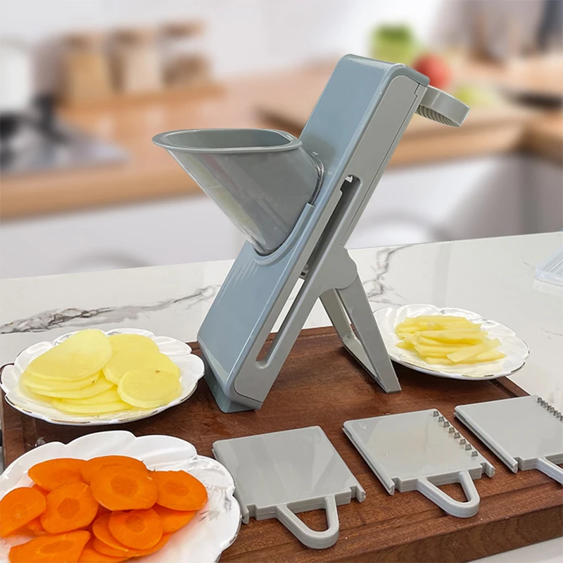 Vegetable Cutter Manual Vegetable Cutter Kitchen Meat Slicer Food Chopper Grater Meat Not Hurting Your Hands Kitchen Tool
