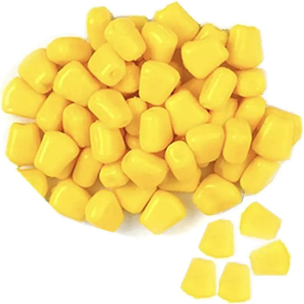 Leurre maïs flottant parfumé pour carpe et truite - 50 à 100 pièces simulation réaliste appât souple