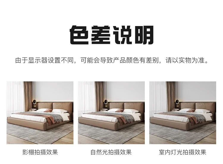 Headboard Double Bed Frame Space Storage Design King Size Adults Bed Bases Frames Bedroom Mobili Per La Casa Home Furniture