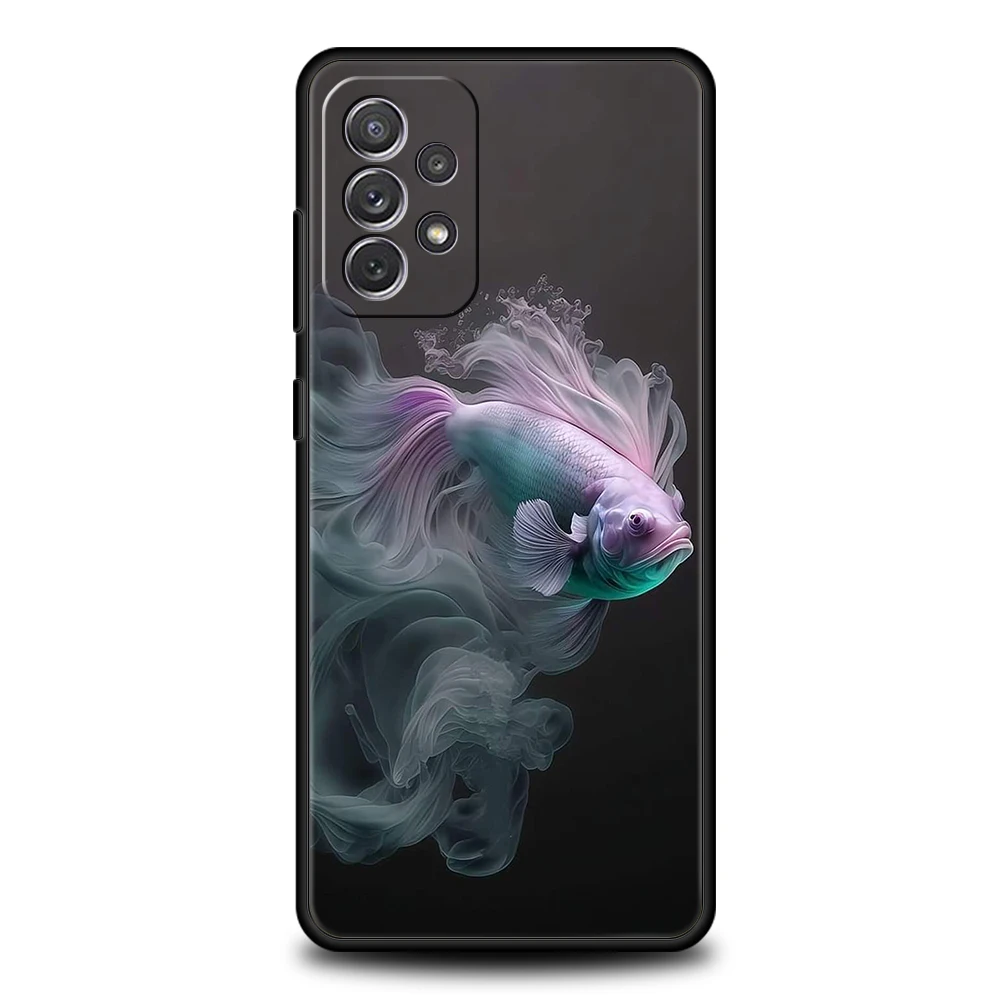 Adorable Fish Design Soft Shell Phone Case