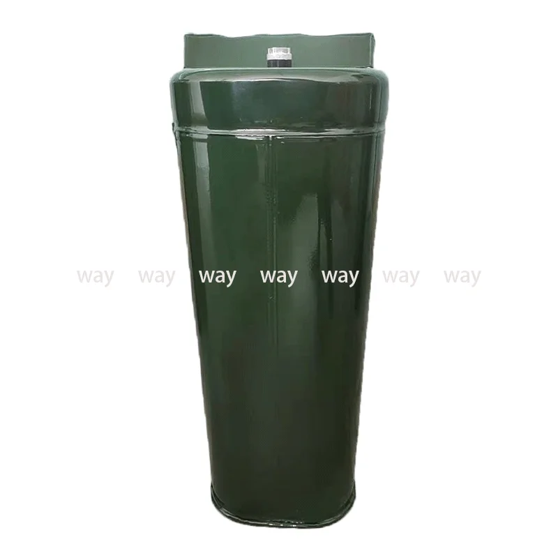 30L Metal Jerry Tank Stainless Steel Fuel Cans Petrol Cans Car Canister Holder With 3 Handles Aluminum Alloy Spout Storage Tank