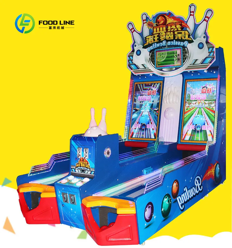Macchina da Bowling Commerciale per Sala Giochi con Punteggio Automatico, Attrezzatura Sportiva per Intrattenimento Indoor