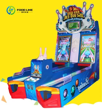 Macchina da Bowling Commerciale per Sala Giochi con Punteggio Automatico, Attrezzatura Sportiva per Intrattenimento Indoor