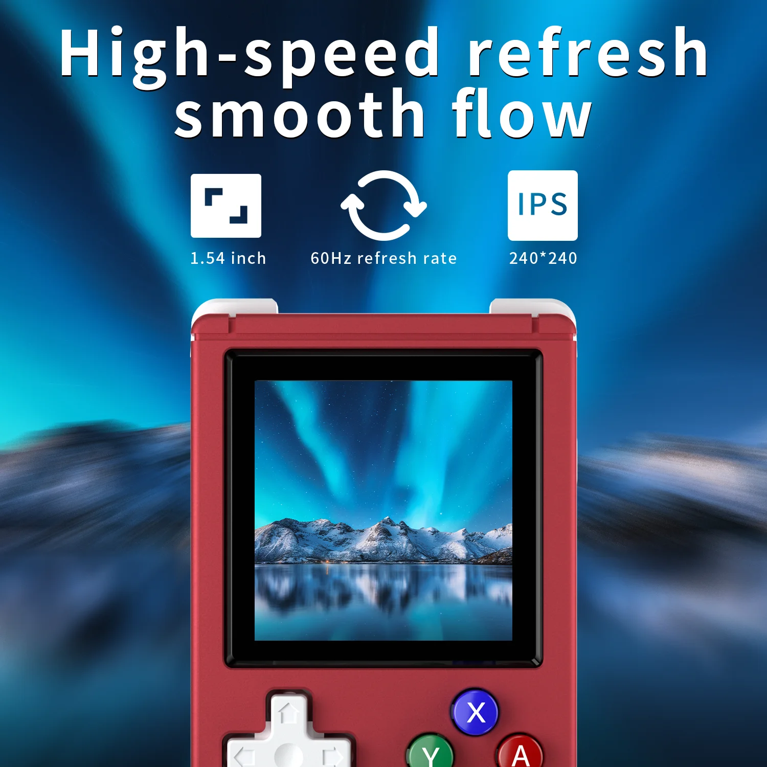 ANBERNIC RG Nano Mini Retro Handheld Game Console 1.54