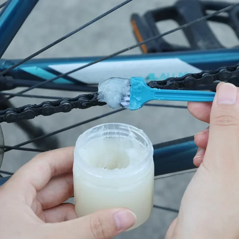 Car Lubricant Synthetic Grease with Brush for Sunroof Keypad Satellite Shaft Rail Gear Bearing Mechanical O-ring