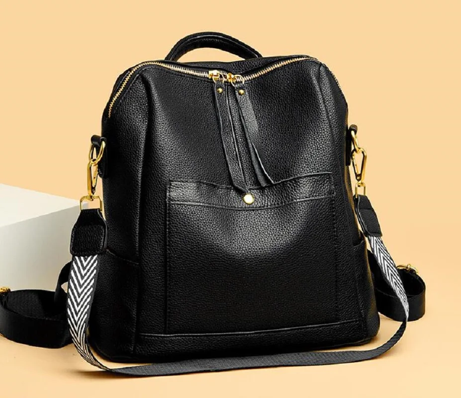 Рисунок 3 - Женский вместительный рюкзак из мягкой кожи