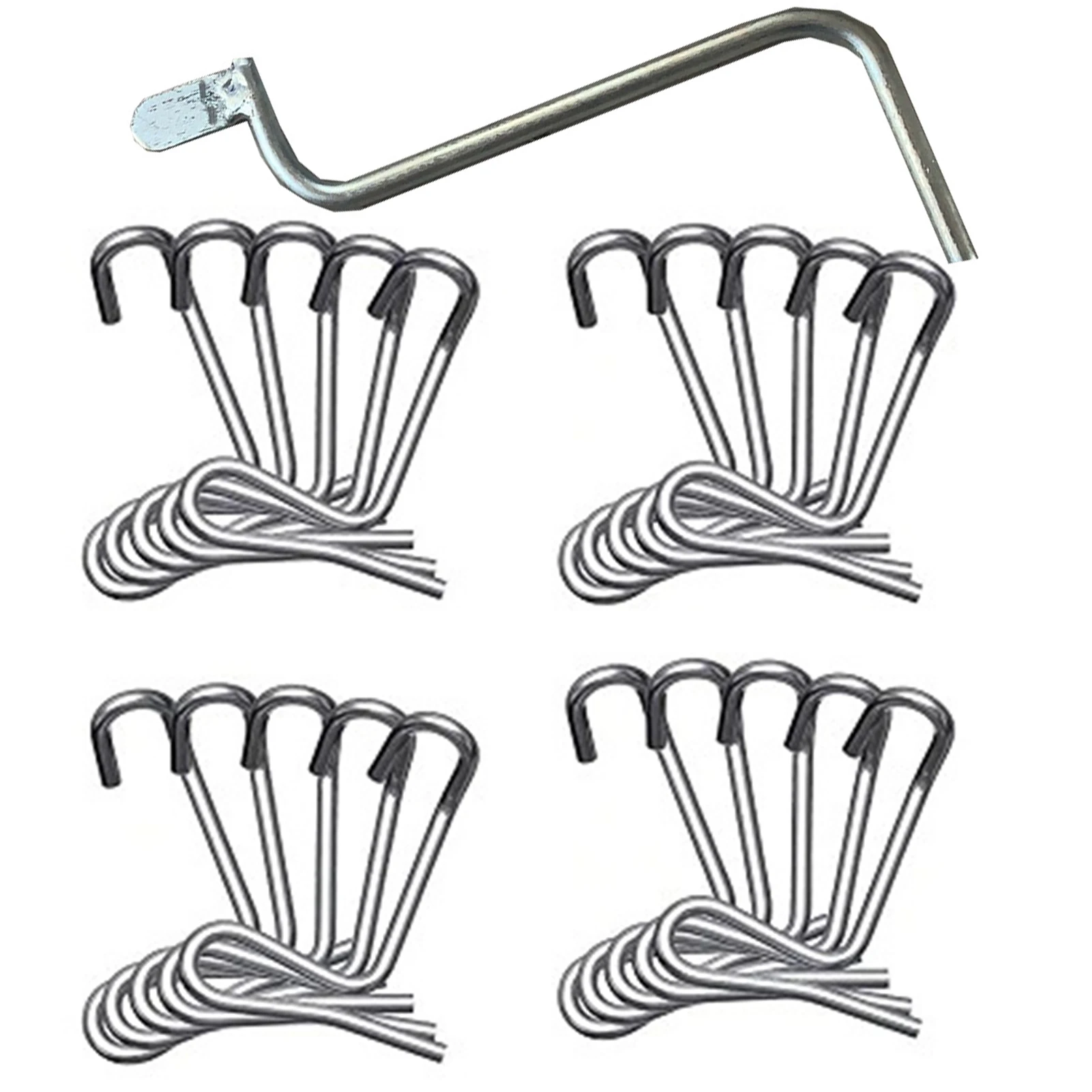 

20 Pcs Fence Wire Tightener Tool with Fast Tightening Metal Fence Post for Self-plant Courtyard Backyard Farming