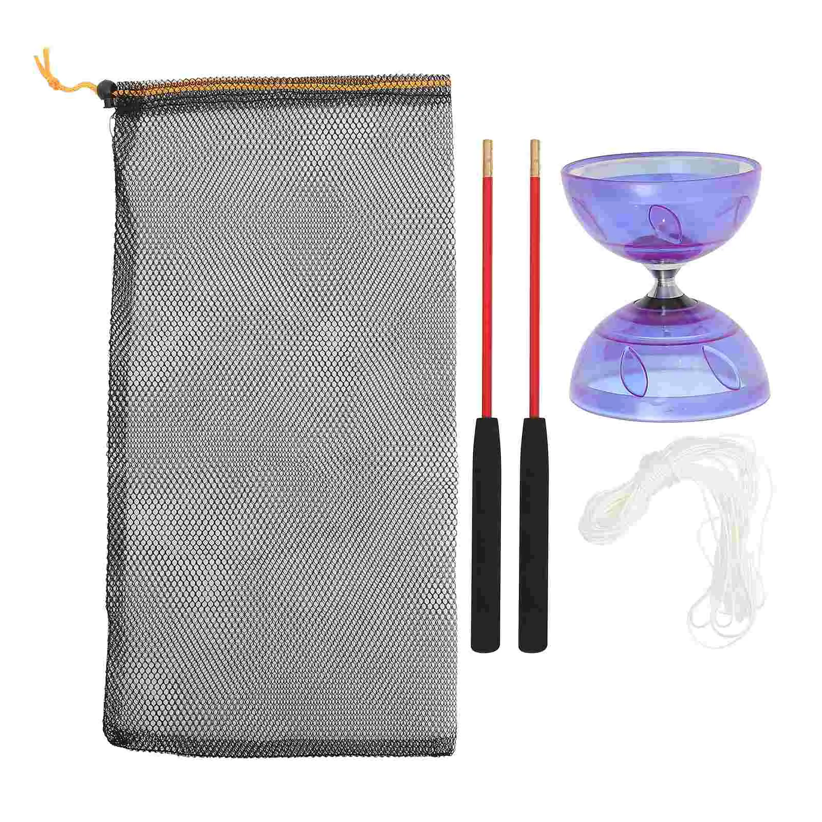 Double Head Diabolo One Way Bearing Plastic YoYo Toy Kids Elderly Diabolo Juggling Yoyo Diabolos Chinese YoYo Hobby