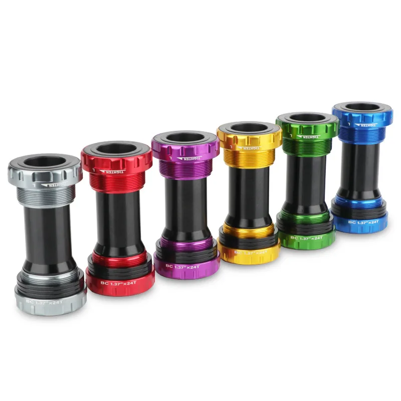 Bicycle Bottom Bracket for MTB Road Bike Thread Lock CERAMIC Bearing DUB Crank 22 GXP Crankset 24mm 30 Axle 68mm 73