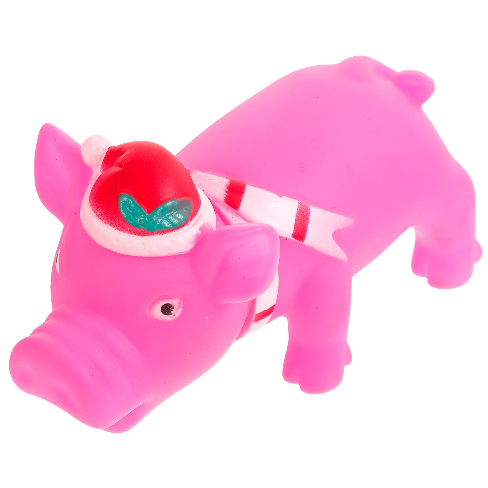 

Squeaky Dog Toy Pig Shape Pet Biting Toy Interactive Puppy Dog Toy Chewing Toy