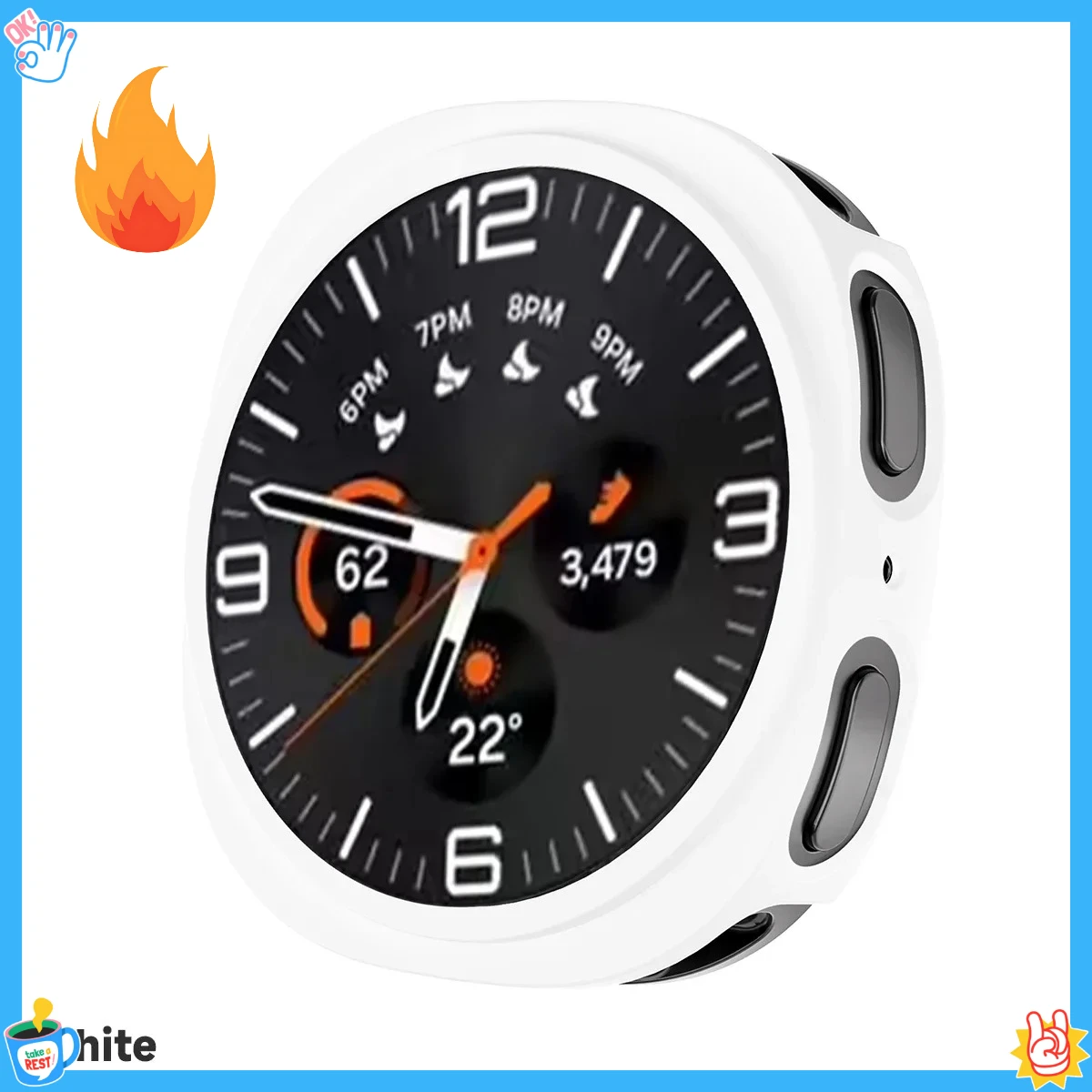 Premium Scratch-Resistant Glass & Case with Full-Coverage Screen Protector