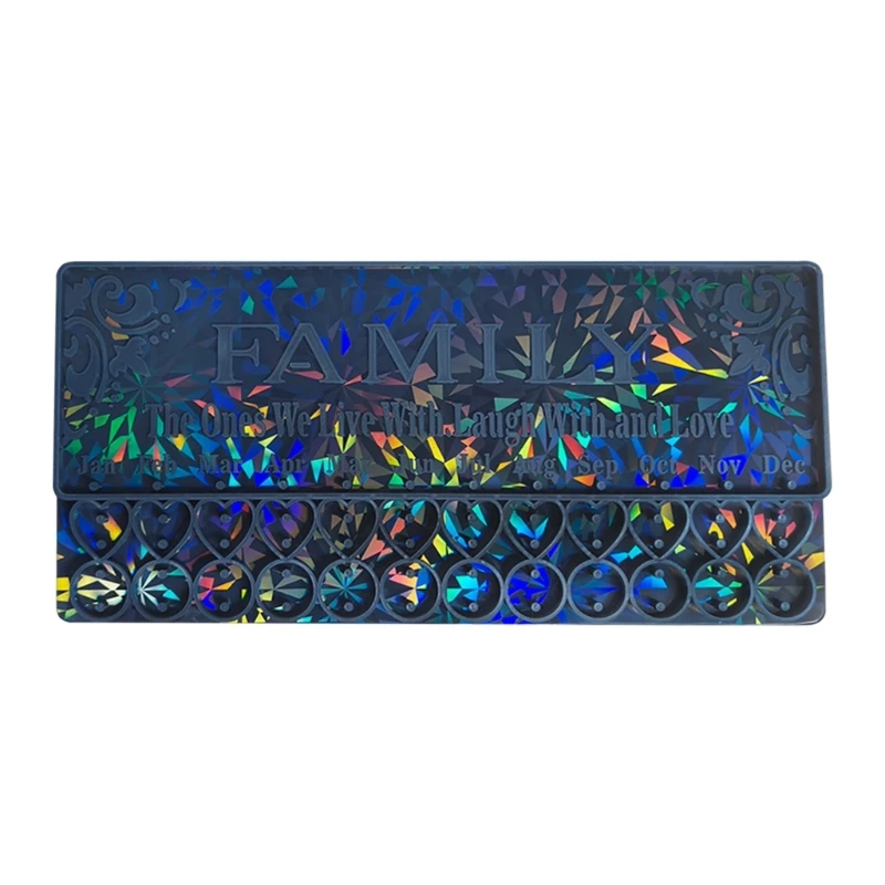 

Голографические силиконовые формы для товаров длительного пользования Формы для настенных календарей из эпоксидной смолы Формы и