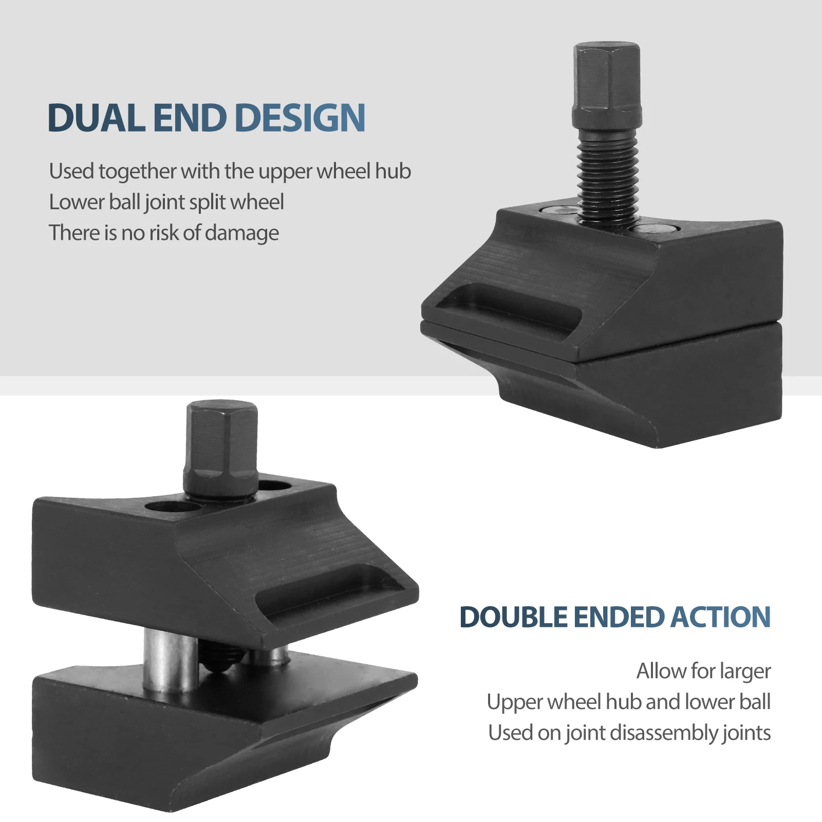 Suspension Strut Spreader Tool Metal Spreader Double Ended Suspension Expansion Spreader for Cars Easy to Detach Spreaders