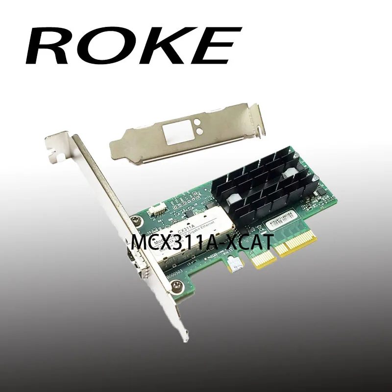 Mellanox용 MCX311A-XCAT ConnectX-3EN 10 기가비트 이더넷 네트워크 어댑터 CX311A