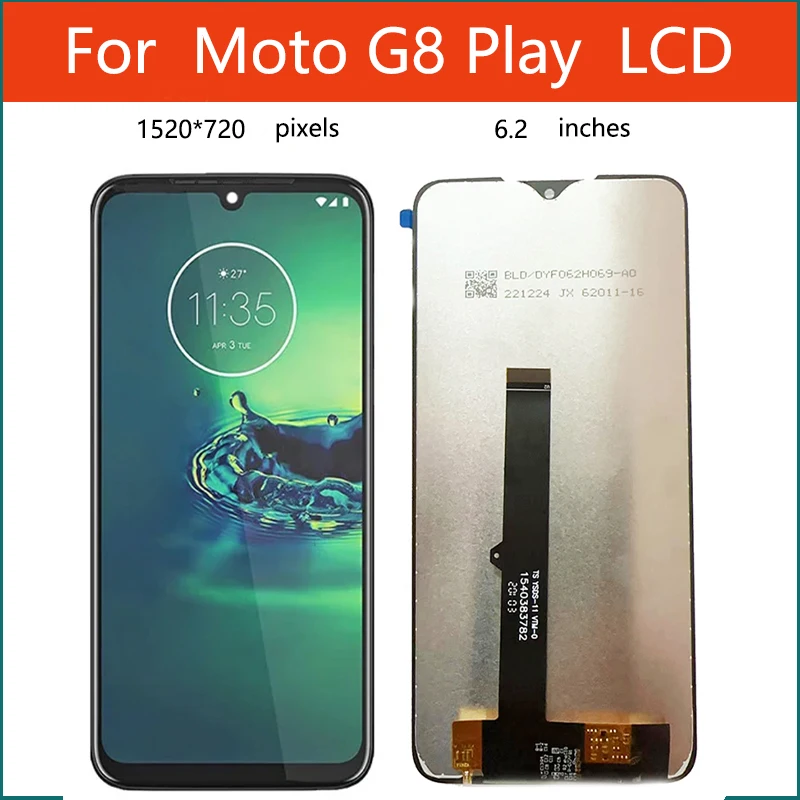 

TFT LCD Screen for Motorola Moto G8 Plus / One Vision Plus with Digitizer Full Assembly