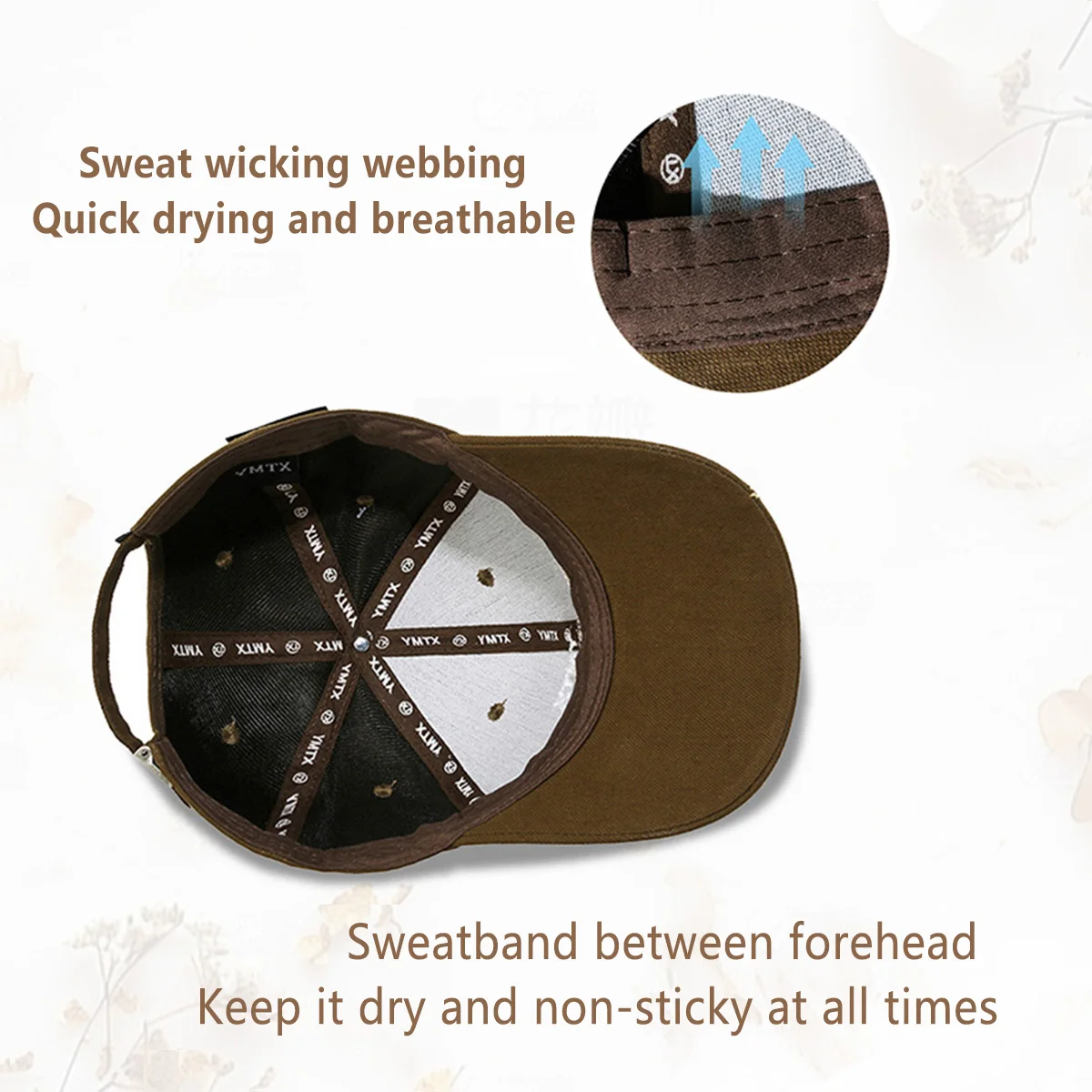 Four Seasons Men's Baseball Cap Casual Wash Embroidered Cap Curved Brim Bowler Sun Hat Official Website