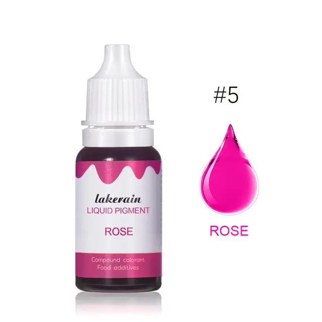 New 10ml Liquid Pigment For Lip Gloss Color Pigment Dyeing Colorant Water  Oil Double Use Lipglos Diy Slime Candy Bake Ice Cream - Lip Gloss -  AliExpress