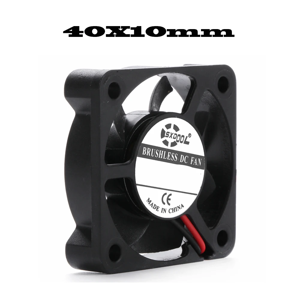 Refrigeração Axial Brushless do Motor Case Ventilador Silencioso 2pin Rolamento Luva 40 mm 50 mm 60 mm 70 mm 80 mm 92 mm 120 mm dc 5v 12v 24v de - Imagem 4