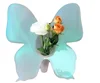 Glass Christmas Ornament Transparent Acrylic Butterfly Frame Vase Transparent Acrylic Butterfly Vase Garden Figurines Solar 5
