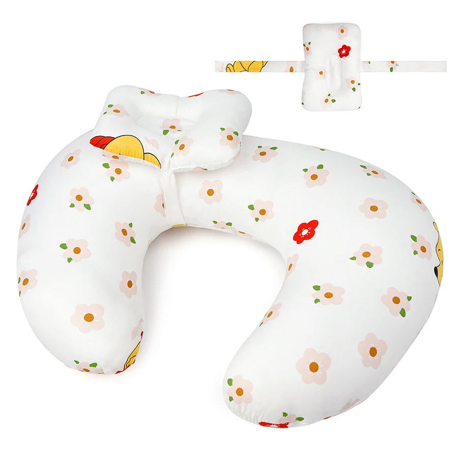 Nursing Pillow Nursing Pillow U-Shaped Multifunctional with Removable Machine Washable Cover Waist & Neck Support For Breastfeeding