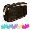 Pvc Cosmetic Bag Fashion Transparent Storage Makeup Bag Shell Large Capacity Makeup Pouch Travel 1