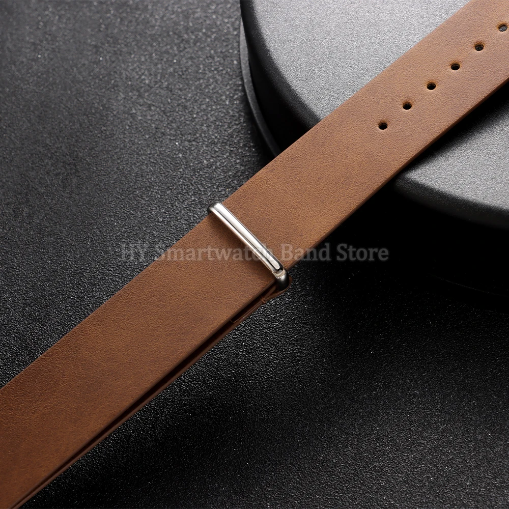 Leather Watch Strap – Universal Cowhide Wristband Replacement Bracelet