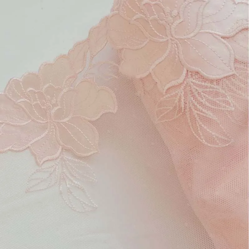 

15Yards Light Pink Lace Trim DIY Craft Sewing Supplies Skirt Hem Decoration Accessory Bjd Underware