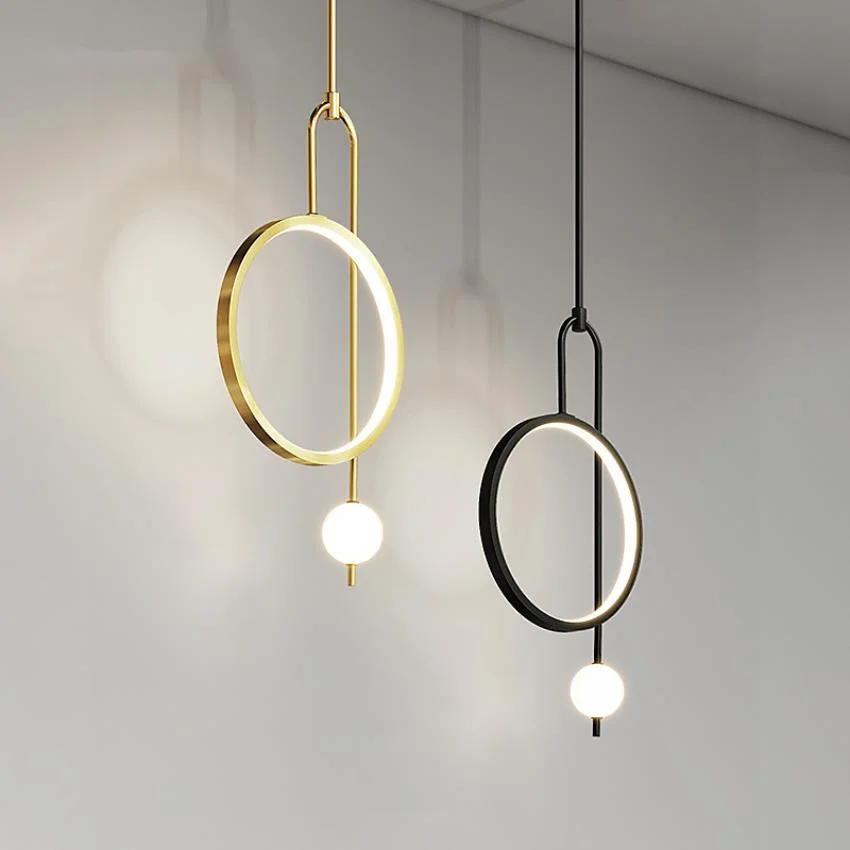 

Led Pendant Lights Modern Simple Living Room Bedroom Study Room Chandeliers Home Indoor Lighting Decor Black Gold Lamps Fixtures