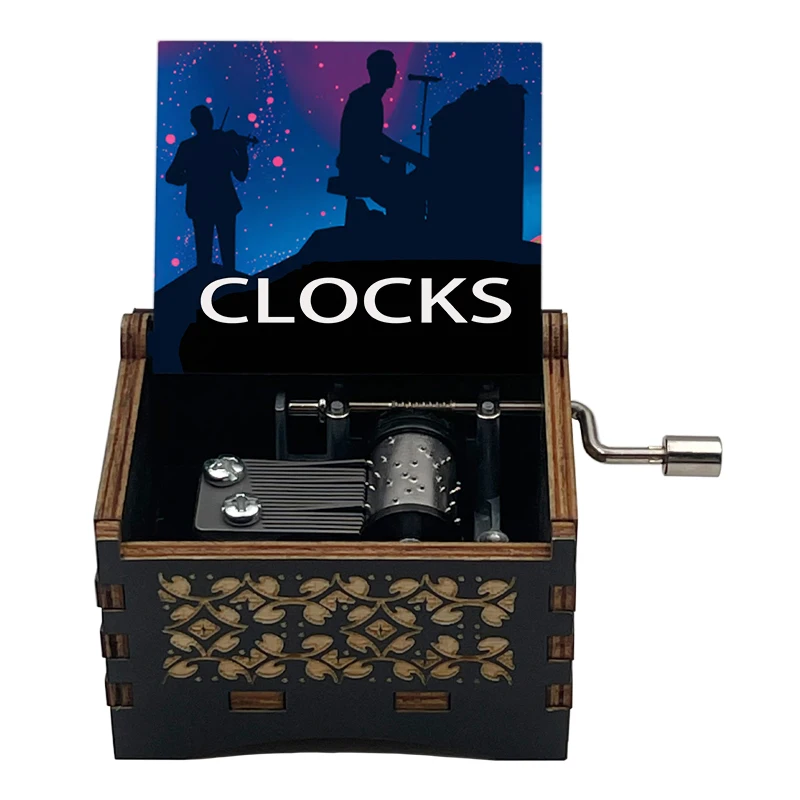 Climax Melody 18-Tone Music Box - Elegant Home Decor & Perfect Gift