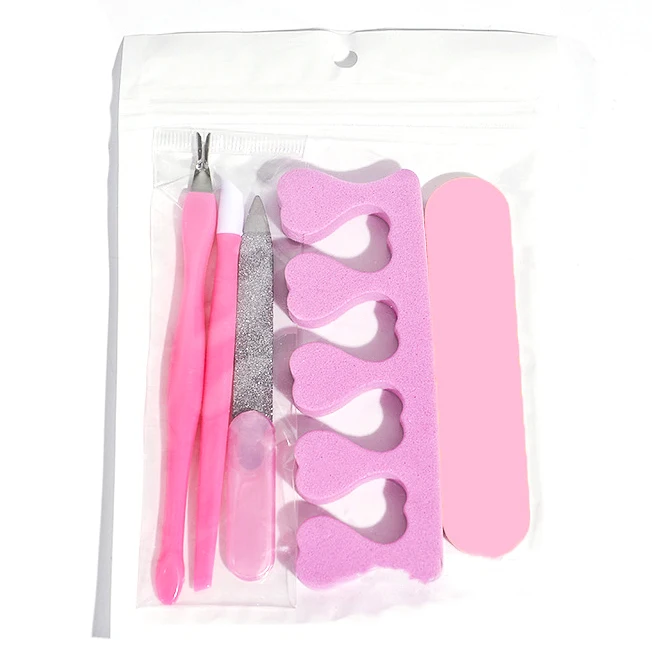 5pcs Nails Things For Manicure Set Nails Art Accessories Tools Kits Nail Supplies For Professionals Manicure Set