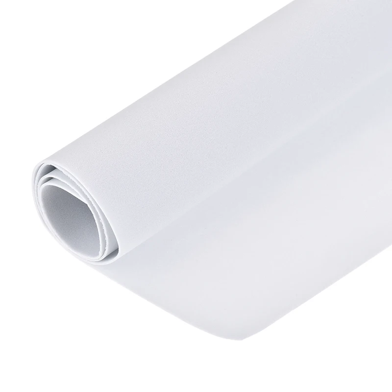 Uxcell EVA Foam Sheets White Self Adhesive Back 6.56ft x 11.8 Inch