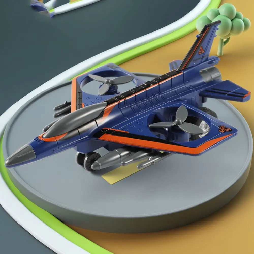 Fighter Jets Simulation Aircraft Toy Educational Learning Friction Powered Aircraft Toy Creative Inertial Inertial Fighter Toy