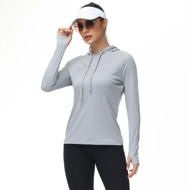 Women's UPF 50+ UV Sun Protection Shirt Outdoor Performance Long Sleeve  Rash Guard Shirts for Hiking,Swim,Fishing : : Clothing, Shoes 