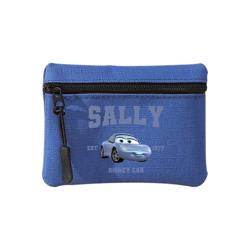 Lightning McQueen-monedero bonito para niños, bolsa de dinero con