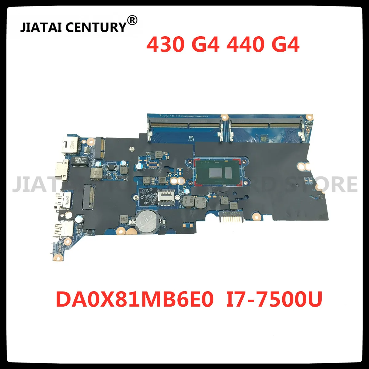 

DA0X81MB6E0 For Hp ProBook 440 G4 Laptop Motherboard With i7-7500u 905797-601 905797-001 MB 100% Tested Fast Ship