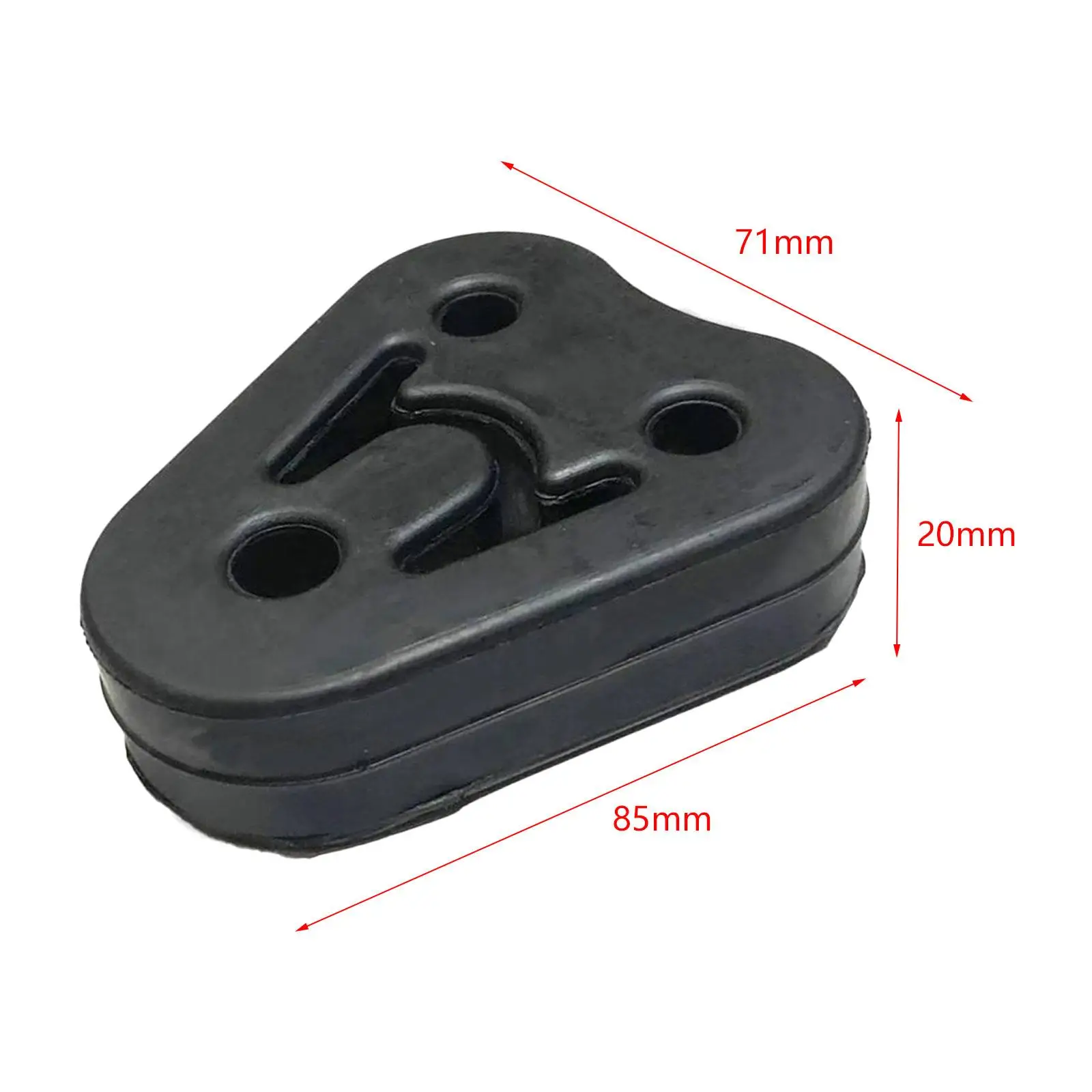 Exhaust Hanger 28760-4B030 ,Professional, 3 Holes ,Durable Portable Insulator