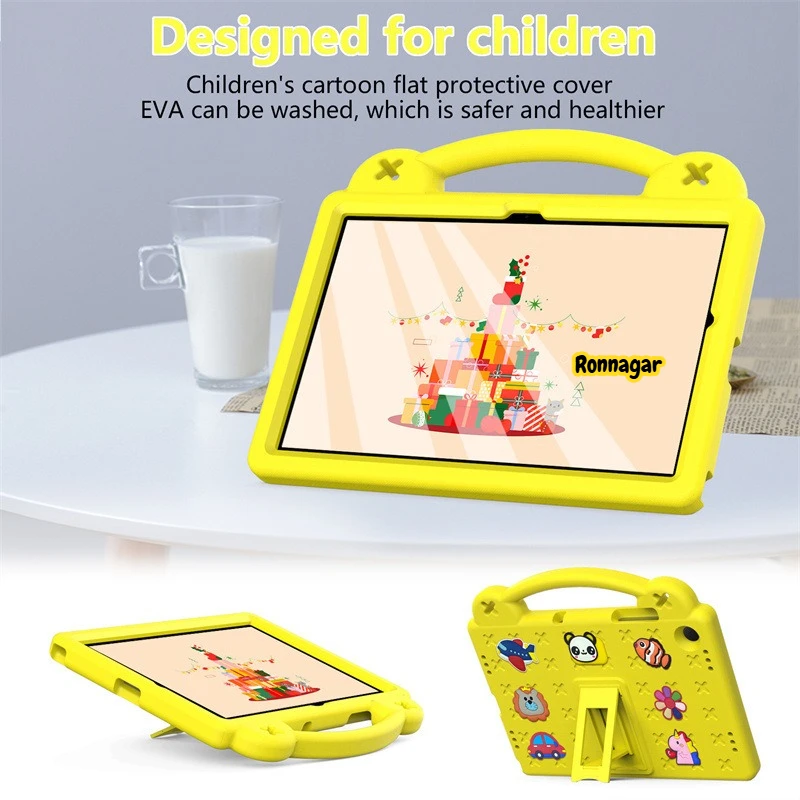 Premium EVA Foam Handle Stand for Tablets - Durable and Kid-Friendly Design