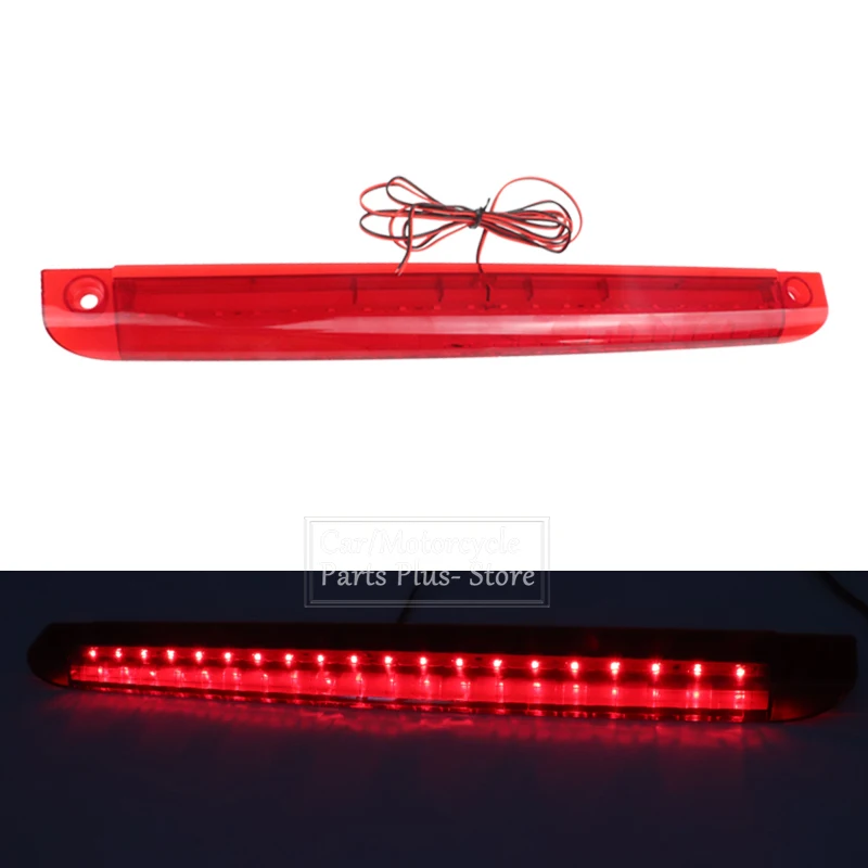 Universal Auto LED High Mount Ebene Dritte 3RD Bremse Stop Hinten Rücklicht Rot 12V LED Auto Motorräder Ersatz zubehör – Detail 8