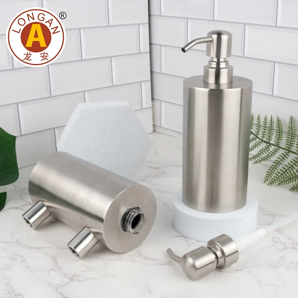 Hot Sale Kitchen Manual Press Cleaning Hand Sanitizer Dispenser Wall Liquid Soap Dispenser Single Double Wall Mount