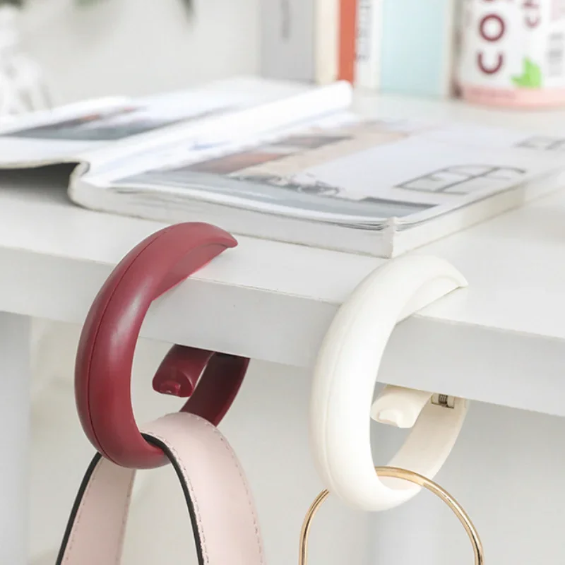 SURALIN 2 Stück Taschenhalter Für Tisch - Faltbare Handtaschen Haken Marmor Design